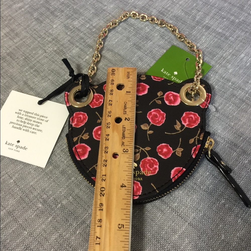 Kate Spade Embellished Leopard Coin Run Wild Purse - Picture 4 of 7